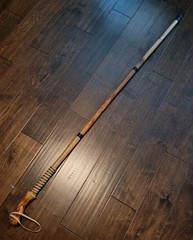 Detachable Hardwood Walking Stick with Pine Handle 55 Inches 3-Pc Kit
