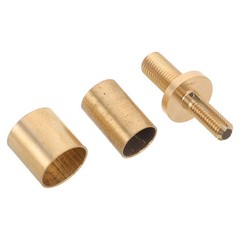 Elderly Walking Aid Accessories Copper Ordinary Cane Anti-slip Joint Connector