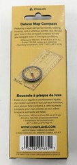 Coghlan’s Deluxe Map Compass w/ Rotating Housing and Liquid Dampened Needle