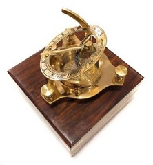 Sundial Compass Solid Brass Sun Dial