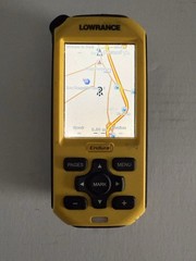 Lowrance Endura Safari Outdoor GPS Navigator Tested and Working