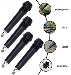 5 Pack Trekking Poles Carbide Tips Replacement Universal Tungsten Steel Rod End