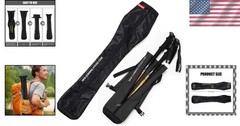 Lightweight Waterproof Trekking Pole Carrying Bag with Adjustable Strap – 28”