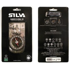 Silva Ranger Global Compass US Waterproof Slope Card Global Needle Scale-Lanyard
