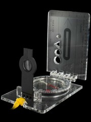 Explorer Scout-Sighting Compass w/ Highly Accurate Magnifying Sight Lanyard
