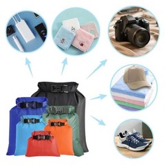 6PCS Waterproof Lightweight Dry Bags for Kayaking – 6PCS-A