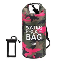 Waterproof Dry Bag 2L//10L/1/20L/30L, Roll Top Sack Keeps Gear Dry 5L Rose red