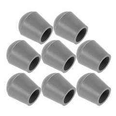 8Pcs Durable Rubber Walker Tips Sky Blue Replacement Pads for Home Use