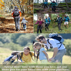 Trekking Poles Tips, Rubber Hiking Sticks End Caps Protectors Replacement Access