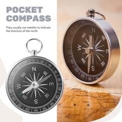 POCKET COMPASS HIKING EXPLORING CAMPING WALKING ueSURVIVAL AID GUIDE A5S5