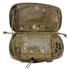TASMANIAN TIGER LEADER ADMIN POUCH / MOLLE COMMAND PANEL CORDURA MULTICAM