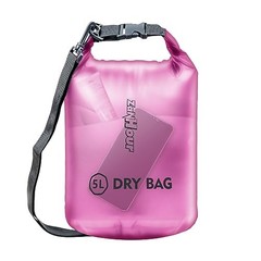 Waterproof Dry Bag – Roll Top Transparent Storage 2L Pink