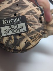 Ritchie Trek Compass Rare Camouflage TR-31S Illuminated With Bracket Excellent