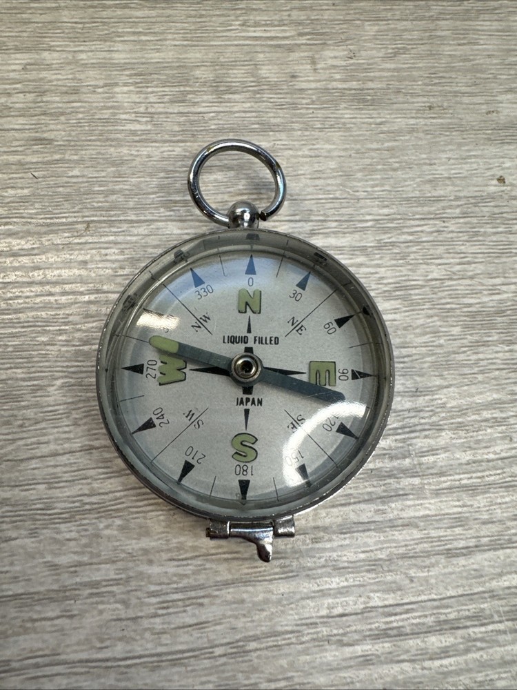Johnny Walker Vintage Compass, Liquid Filled. Japan.