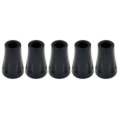 High Quality Trekking Pole Tip Cap 5pcs End Cap for Enhanced Stability