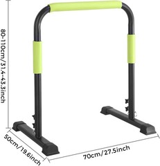 Sturdy Green Walking Pad Handle Bar – Non-Slip, Tool-Free Assembly for All Users
