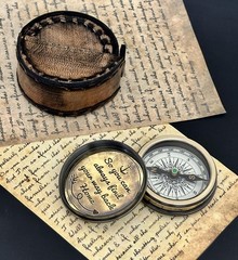 So You Can Always Find Your Way Back Home – Luxury Engraved Brass Pocket Comp…