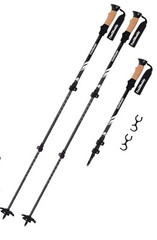 Trail Buddy Ultra-Strong Aluminum & Cork Trekking Poles- Black New In Pack