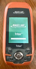 Magellan Triton 500 Handheld GPS W/ Manual & Cord – Color Screen ~ Hiking