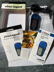 Garmin eTrex Legend Adventure Pack Bundle Blue