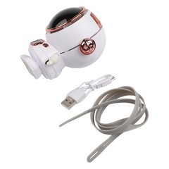 Adjustable Speed Astronaut Hanging Neck Fan USB Rechargeable Cooling Fan