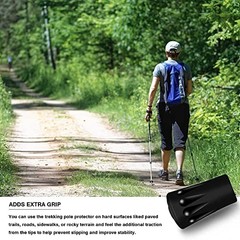 Trekking Pole Tips Protectors Walking Stick Tips, Replacement Rubber