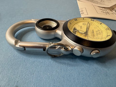 Dakota Angler 2 Clip Watch Compass Dakota…new , Needs Battery (Missing Compass