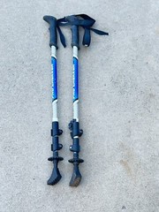 Set of Yukon Charlie’s Pro Crekker Trekking Poles 110-135CM ..12P
