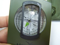 Hawkeye Multifunctional Tactical Survival Compass Waterproof Impact Resistant