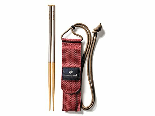 Snow Peak Bamboo Carry-On Chopsticks One Color M JAPAN IMPORT