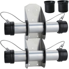 Waterproof Trailer Document Holder Aluminum Tube Trailer Registration Holder