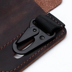 PU Leather man Sheath Multitool With Pen Holder Sheath EDC Pocket Organizer