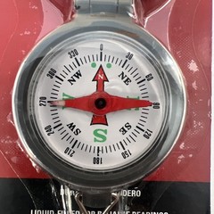NEW Coleman Liquid Filled Pocket Compass – Luminous Hiking Outdoors Durable