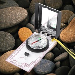 Multi functional Compass With Mapping Ruler and Mirror Emergency Kit For Outdoor