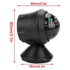 Portable Car Compass, Boat Compass Dashboard Digital Navigation Exploration