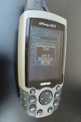 Garmin Gpsmap 60CS – color display, waterproof – with manual & DVD