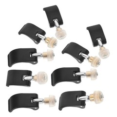 9 Pcs Trekking Pole Clip External Lock Telescopic Locking Flip Clamp