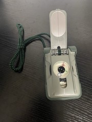 Brunton TruArc20 Compass KGlow Mirror Hiking Navigation Used but working