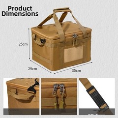 Portable Camping Storage Bag Removable PVC Panels Detachable PVC Boards