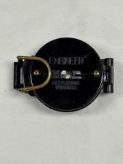 vintage engineer lensatic compass
