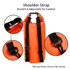 Dry Sack/Waterproof Bag for Boating, Kayaking, Hiking, Snowboarding, Camping,