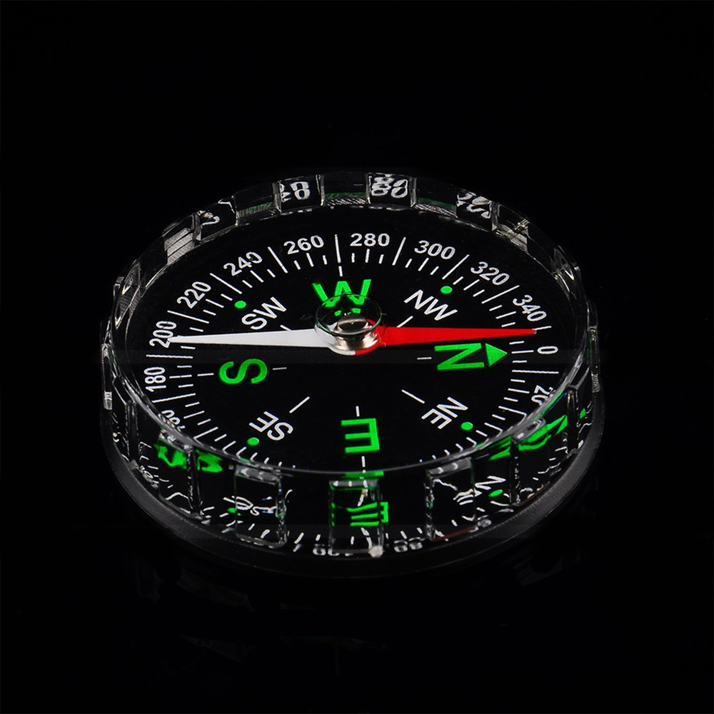 Mini Portable Compass Watch Strap Pocket Compass For Hiking Survival Fishing FD