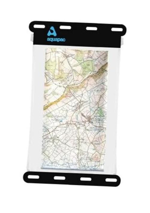 Kaituna Waterproof Map Holder Small 19.5×30 cm Black/White