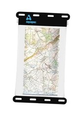 Kaituna Waterproof Map Holder Small 19.5×30 cm Black/White