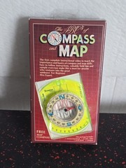 Brunton Vintage Sighting Compass * NEW & SEALED w/ VHS * ABC’s of Compass Map