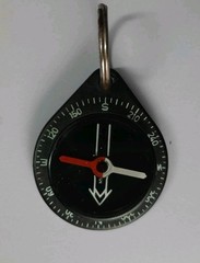 Vintage Silva Lightweight Pocket Compass Portable Keychain Model 9 Type 9 Sweden