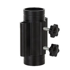 Ultralight 150g Aluminum Alloy Pole Holder for Outdoor Curtain Systems 10.7cm