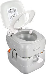 SereneLife SLCATL360 Portable Toilet 22L With Carry Bag+Spray