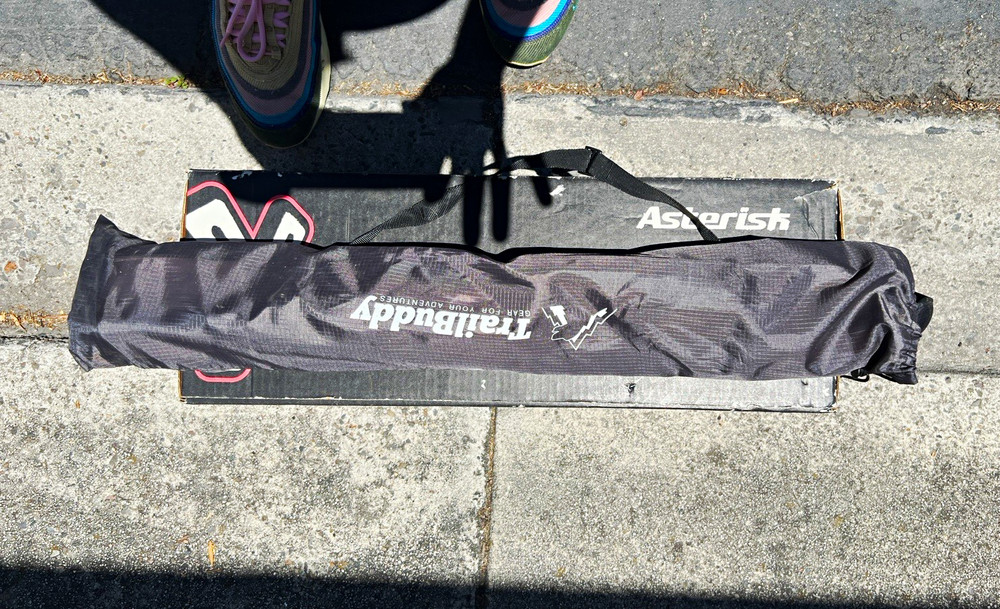 TrailBuddy Aluminum Cork Trekking Poles w/ Carry Bag – $20 OBO