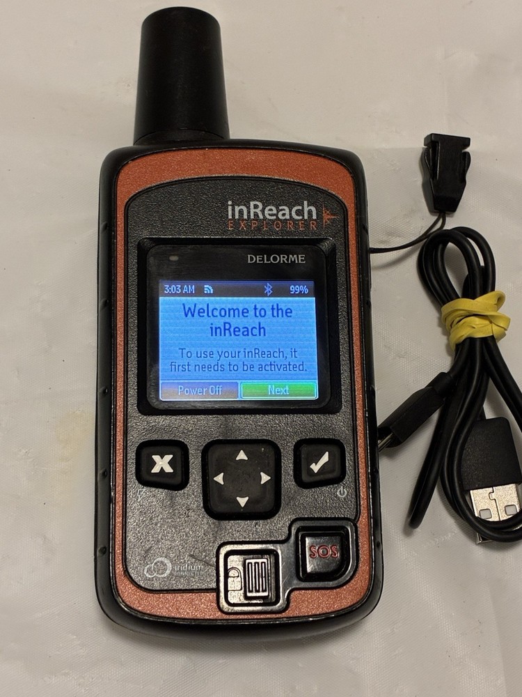 DeLorme inReach Explorer INRCH25 Handheld GPS Satellite Communicator Bluetooth